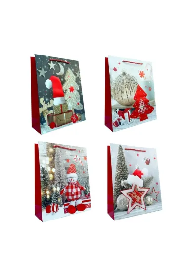 Torebka prezentowa S Boże Narodzenie mix