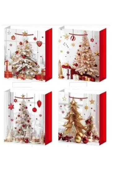 Torebka prezentowa S Boże Narodzenie MIX