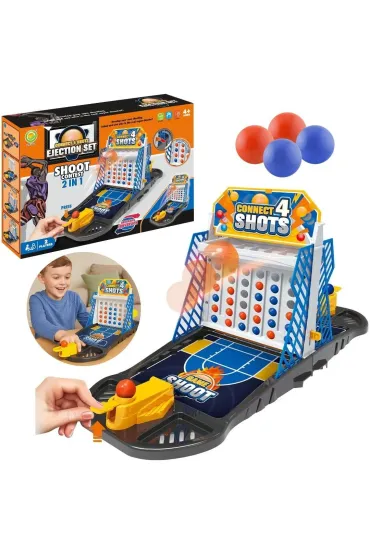 Gra koszykówka ułóż 4 w linii