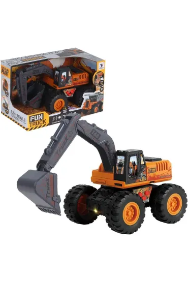 Koparka światło i dźwięk