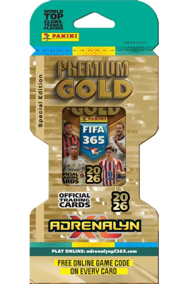 Saszetka Premium Gold Fifa 365 Adrenalyn XL 2026