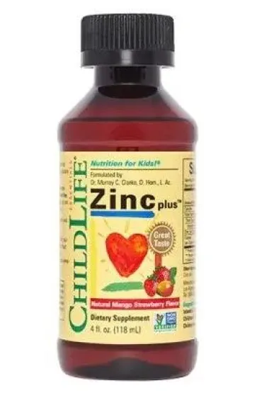 Liquid Zinc Plus - Cynk dla dzieci suplement diety