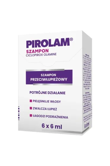 Szampon przeciwłupieżowy 6mlx6 saszetek