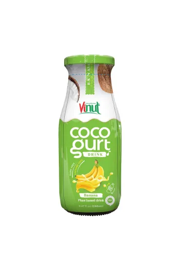 Napój o smaku jogurtowym z puree z bananów