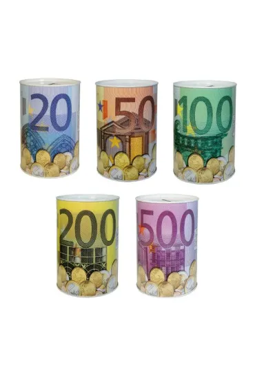 Skarbonka metalowa - mix