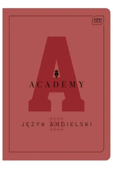 Zeszyt A5 60k kratka M 90g Angielski ACADEMY