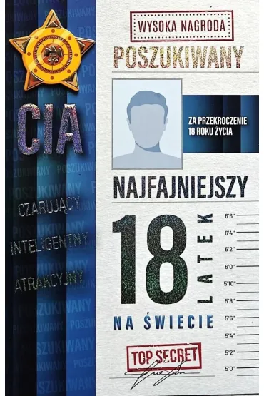 Karnet Urodziny 18 chłopak poszukiwany