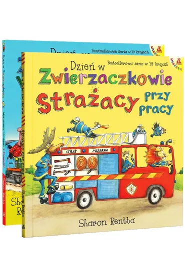 Pakiet - Dzień w Zwierzaczkowie: Strażacy przy pracy /, Wyruszamy pociągami z Kocurkami