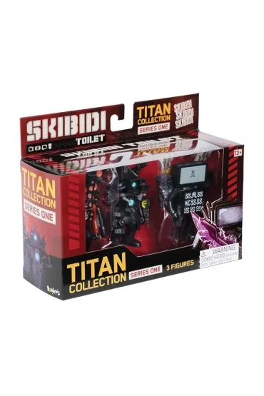 Skibidi Toilet - Titan Pack 3-pak