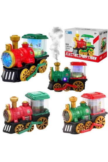 Lokomotywa światło i dźwięk, dym z komina MIX