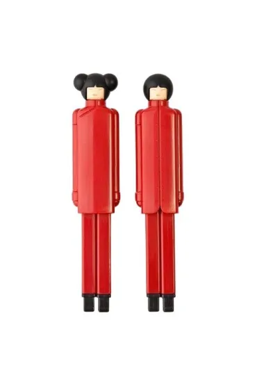 Zestaw pałeczek do sushi Mr Lee czerwone 10126-RD