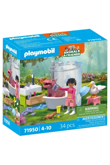 Playmobil Animals & Friends Zwierzęta w kąpieli 71950