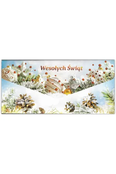 Karnet-koperta Wesołych Świąt
