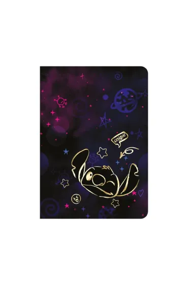Zeszyt A5 32k.w kratkę Disney Gold  Stitch wzór 1
