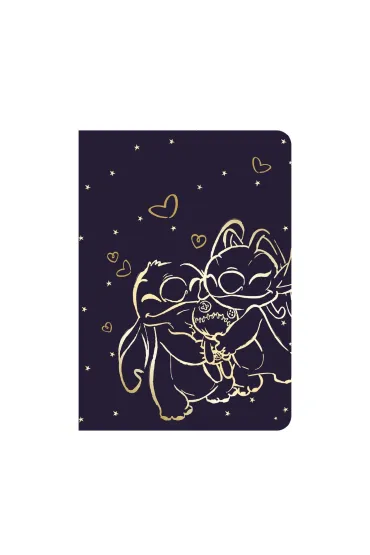 Zeszyt A5 60 k. w linię Disney Gold Stitch wzór 1