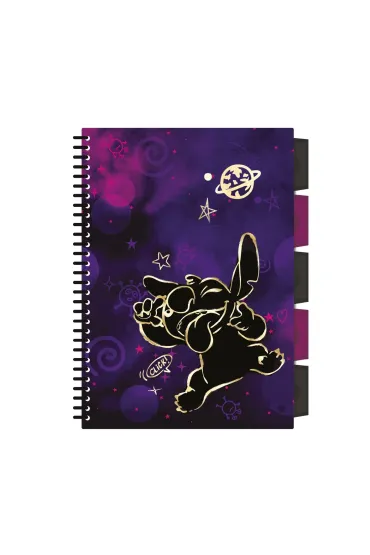 Kołobrulion B5 Disney Gold  Stitch project book 100 kartek wzór 2