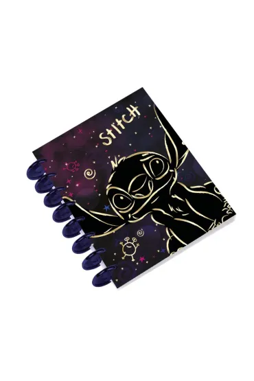 Kołobrulion B5 Disney Gold Stitch Big Ring 100 kartek wzór 2