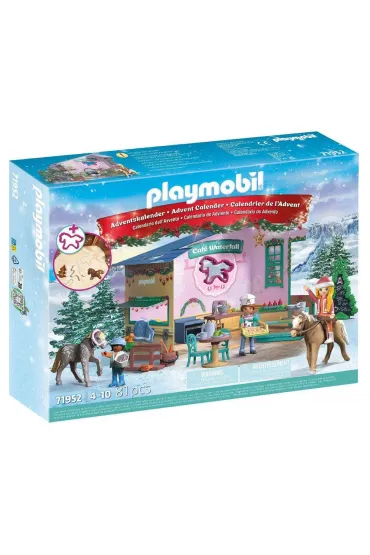Playmobil Horses of Waterfall Świąteczne wypieki w kawiarni jeździeckiej 71952