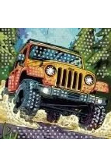 Mozaika piankowa auto terenowe 25x25cm