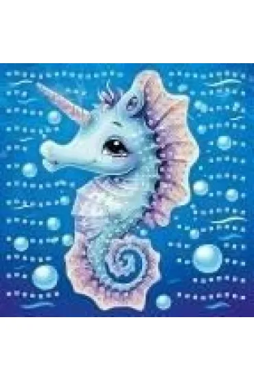 Mozaika piankowa morski jednorożec 25x25cm