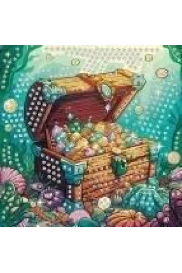 Mozaika piankowa skrzynia skarbów 25x25cm