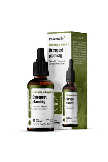Ekstrakty w kroplach ostropest plamisty