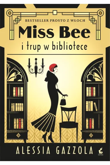Miss Bee i trup w bibliotece