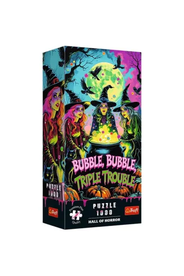 Puzzle Premium Plus Quality 1000 elementów Hall of Horror: Czarownice