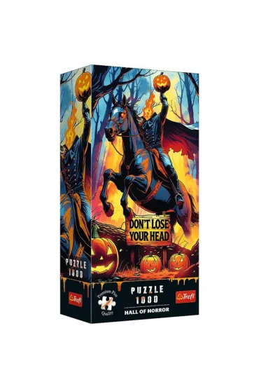 Puzzle Premium Plus Quality 1000 elementów Hall of Horror: Jeździec bez Głowy