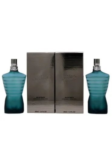 SET Le Male EDT spray 2x40ml