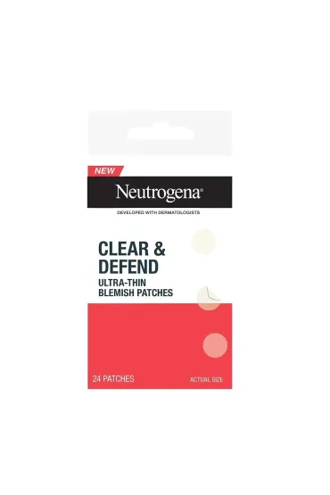 Clear & Defent Ultra Thin plasterki na wypryski 24szt