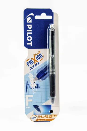 Pióro kulkowe Frixion Clicker Pilot 0,5 czarne blister