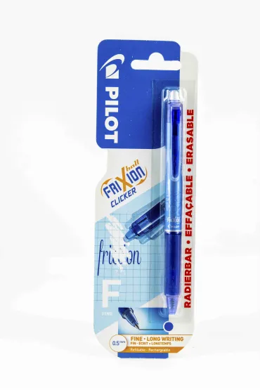 Pióro kulkowe Frixion Clicker Pilot 0,5 niebieskie blister