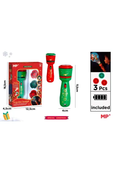 Lataka z projektorem - motyw świąteczny MIX