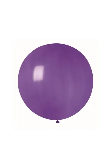 Balon pastel kula fioletowa 75cm