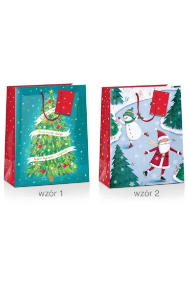 Torba prezentowa Boże Narodzenie 33x10x45cm MIX