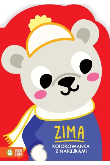 Zimowe kolorowanie. Zima