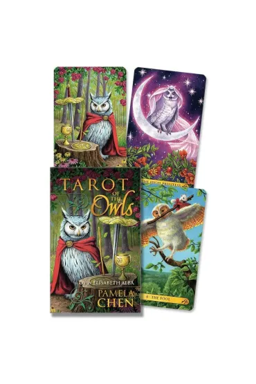 Tarot Sów, mini karty do wróżenia