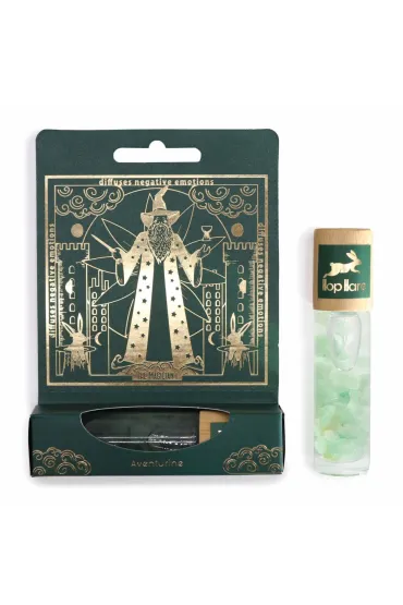 Roll-On Magik, olejek eteryczny z awenturynem, mięta i limonka