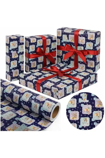 Papier święta Kubuś BN niebieski X-Strong 57cmx25m