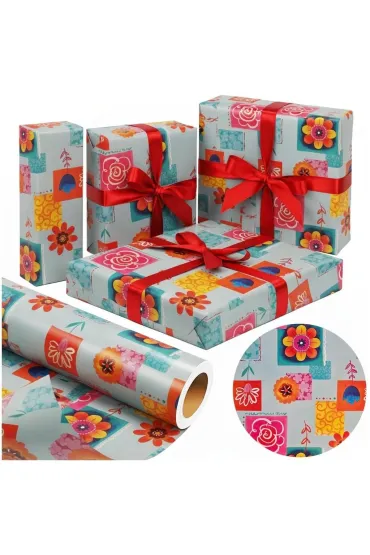 Papier kwiaty Kolorowy Ogród X-Strong 38cmx20m