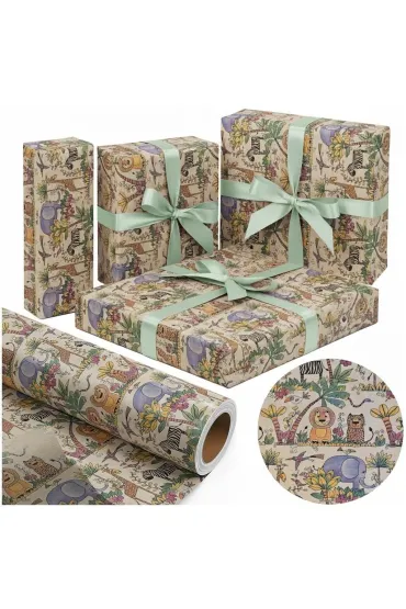 Papier kraftowy Kraftowe Safari X-Strong 38cmx20m