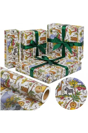 Papier zwierzątka Wesołe Safari X-Strong 38cmx20m