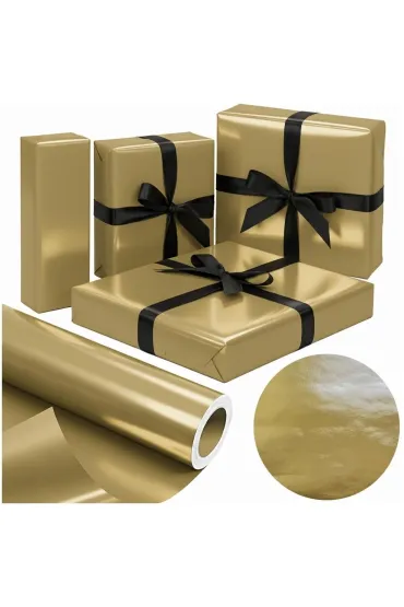 Papier metalik Złoty Blask Gold X-Strong 38cmx20m