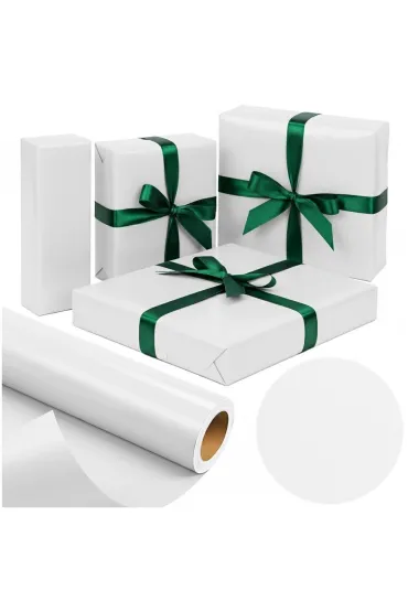 Papier ozdobny Elegancka Biel X-Strong 38cmx20m