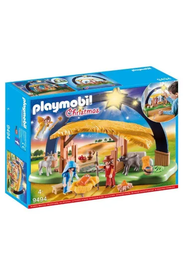 Playmobil Christmas Stajenka z oświetleniem 9494