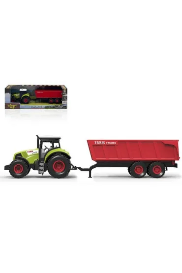 Traktor z przyczepą 1:36 światło dźwięk