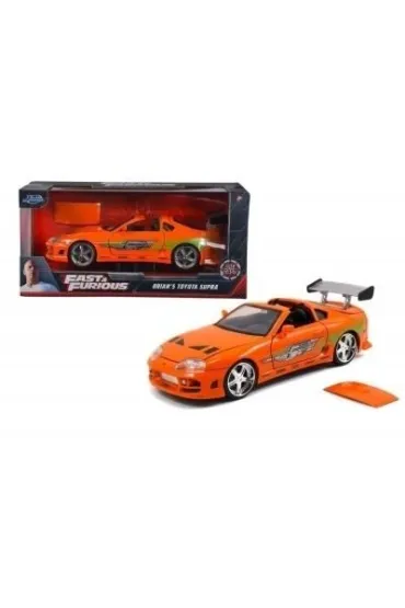Jada F&F Toyota Supra orange 1995 1:24