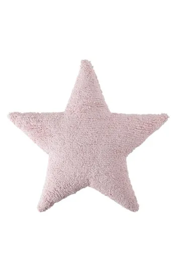 Poduszka gwiazdka różowa