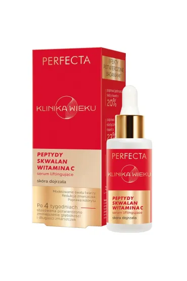 Klinika Wieku serum liftingujące Peptydy, Skwalan i Witamina C